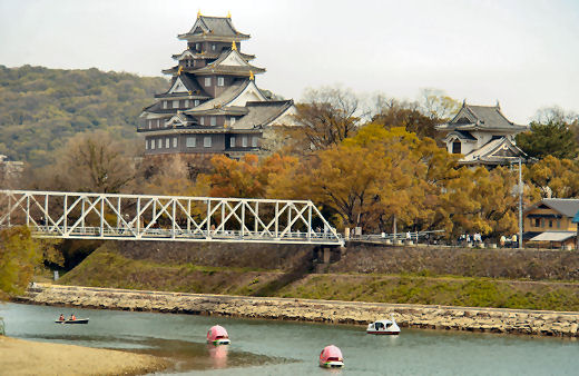 岡山ラインの成り立ちを思わせる風景