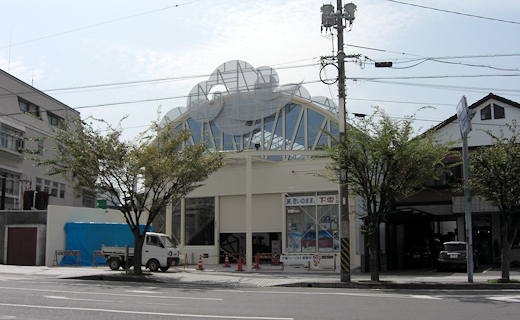 2009年の児島駅跡