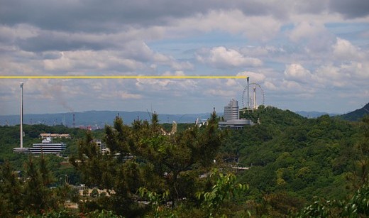 ラ・レインボーのタワーと鷲羽山ハイランドのタワーの比較