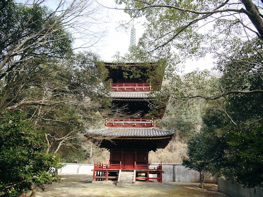 千光寺の三重塔
