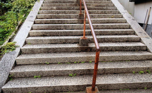 住吉神社の石段